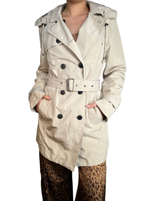 Trench Con Gorro