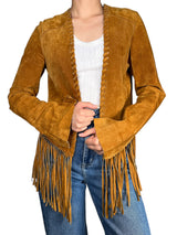 Chaqueta Cuero Gamuza