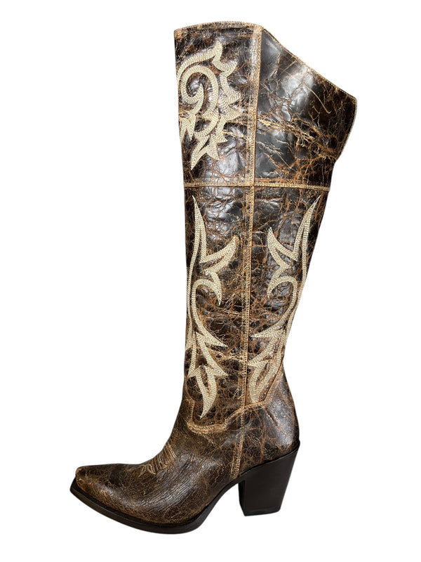 Botas Cowboy Café