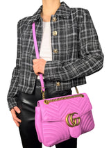 Cartera GG Marmont Cuero