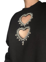 Poleron Corazones Cut Out