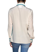 Blusa Contraste Seda