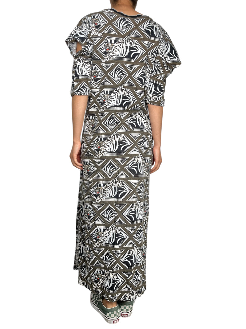 Vestido Gris Tigres