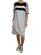 Vestido Gris Bolsillos