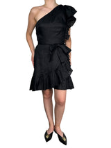 Vestido One Sholder Negro