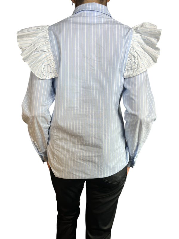 Blusa Rayas y Vuelos