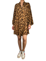 Vestido Camisero Animal Print