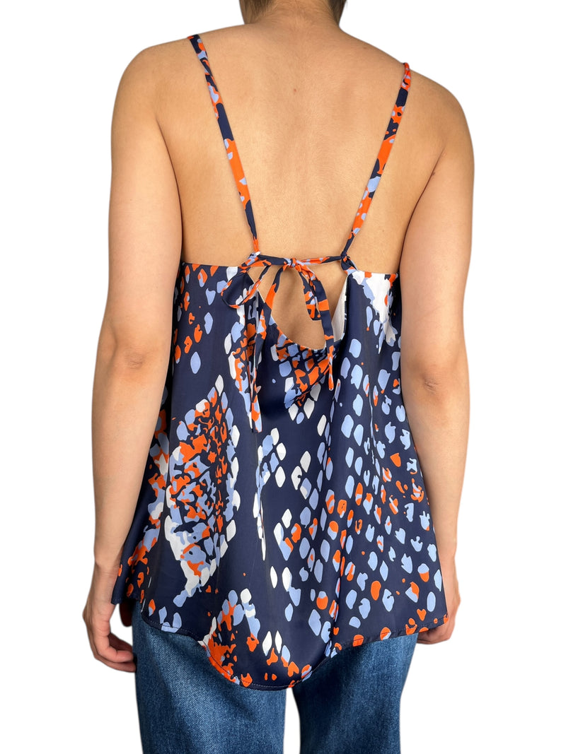 Blusa Sin Mangas Estampada