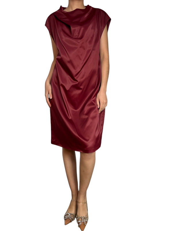 Vestido Burdeo