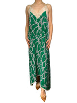 Vestido Seda Estampado