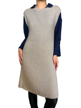 Vestido Tejido Fibras Metalizadas