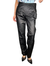 Pantalón Cuero Negro