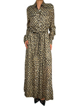 Vestido Camisero Lurex