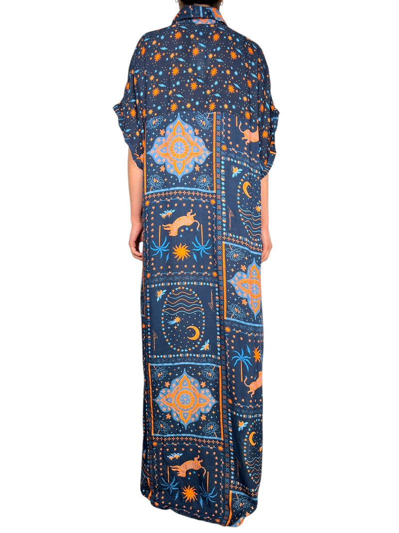 Vestido Camisero Tajos