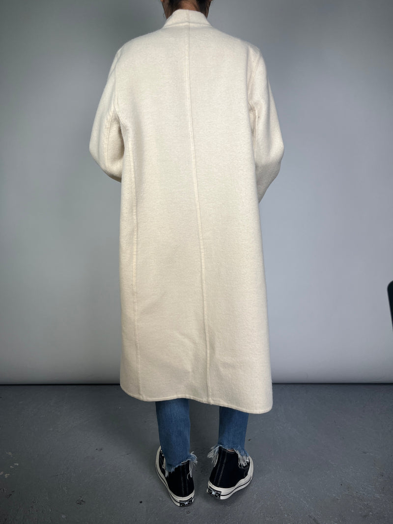 Abrigo Baby Alpaca Y Lana Reversible
