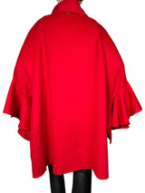 Abrigo Lana Estilo Poncho