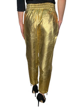 Pantalón Cuero Metalizado