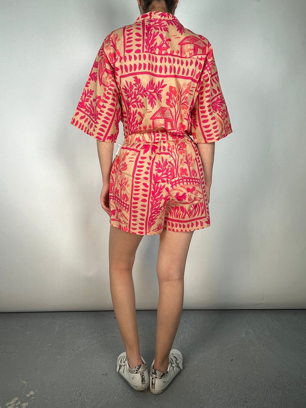 Set Estampado Rosado