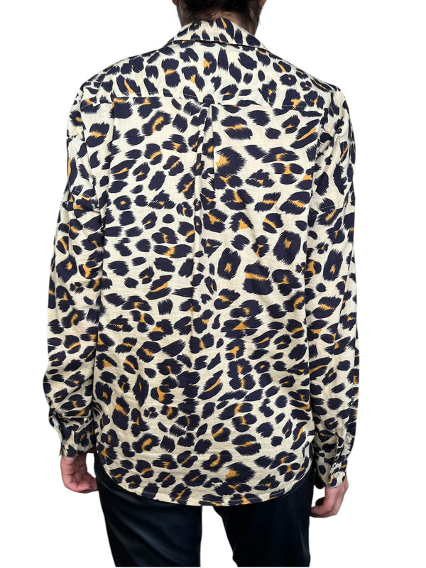 Blusa Viscosa Animal Print