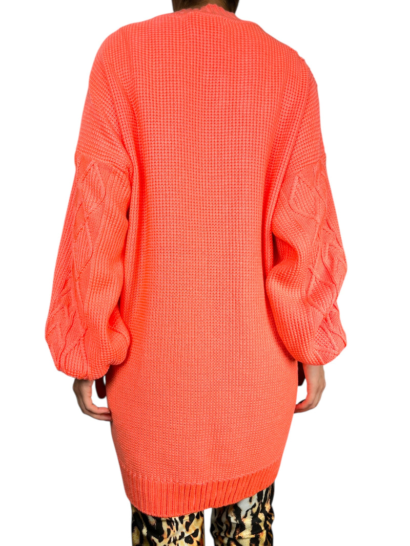 Cárdigan Joana Orange Turmeric