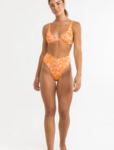 Top  Evangeline Floral Underwire