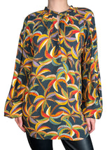 Blusa Caoba Palms