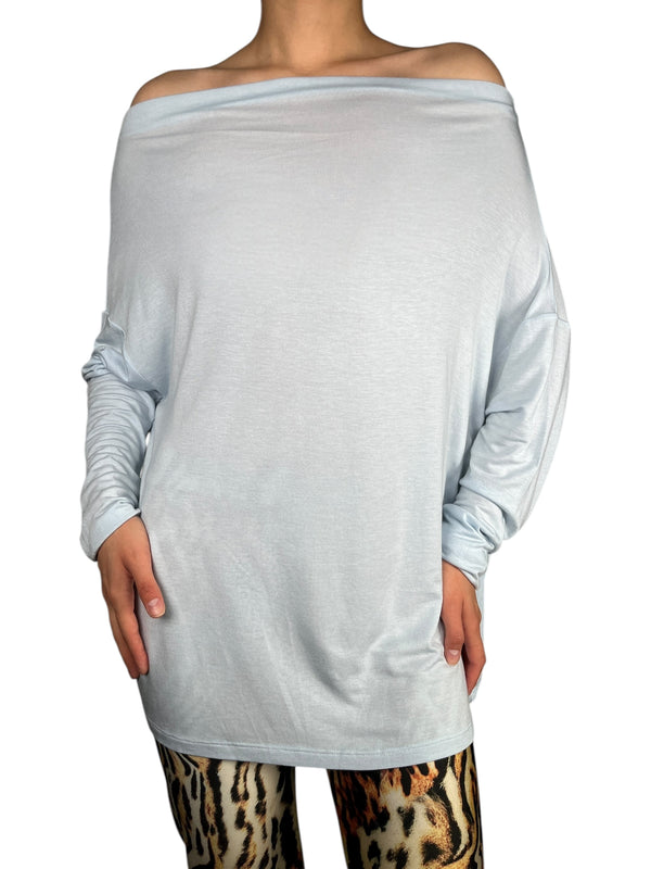 Polera Celeste