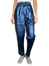 Pantalón Azul Metalizado