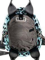 Cartera Animal Print Blue