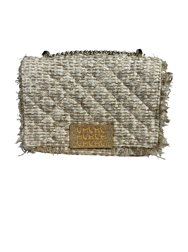Cartera Quilted Tweed