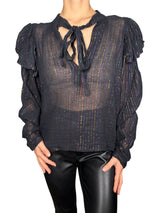 Blusa Fibras Metalizadas