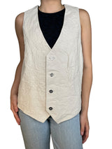 Gilet Emilie Cuero Arrugado