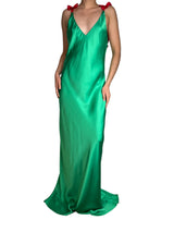Vestido Verde Vuelos