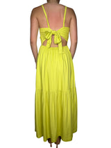Vestido Amarillo Limón