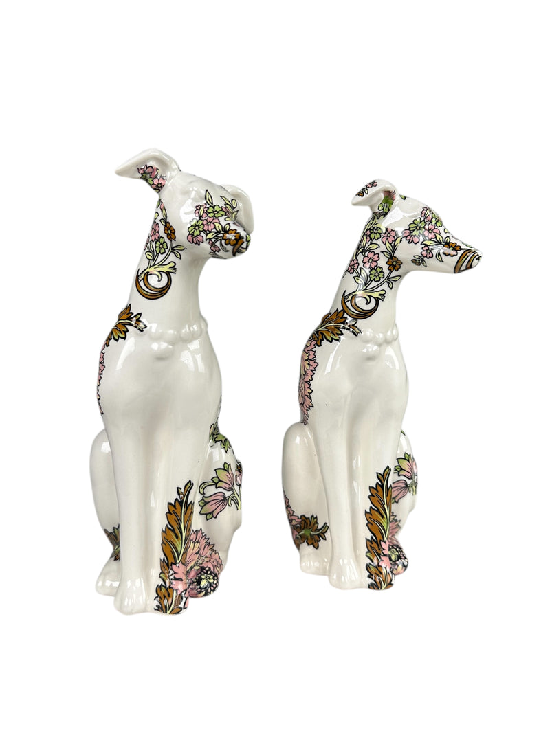 Set 2 Floreros Galgos