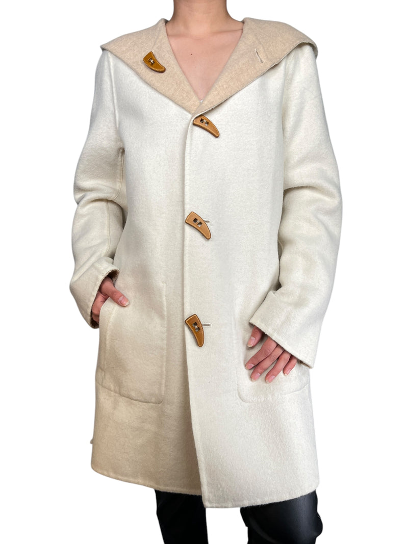 Abrigo Anastasia. Lana Y Baby Alpaca Reversible