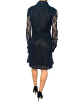 Vestido Encaje y Cordones