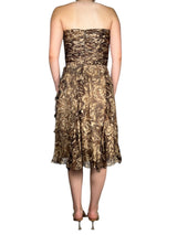 Vestido Seda Detalles Drapeados