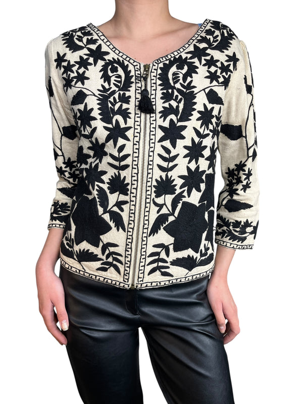 Chaqueta Bordada