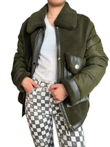 Chaqueta Bolsillos Ecocuero