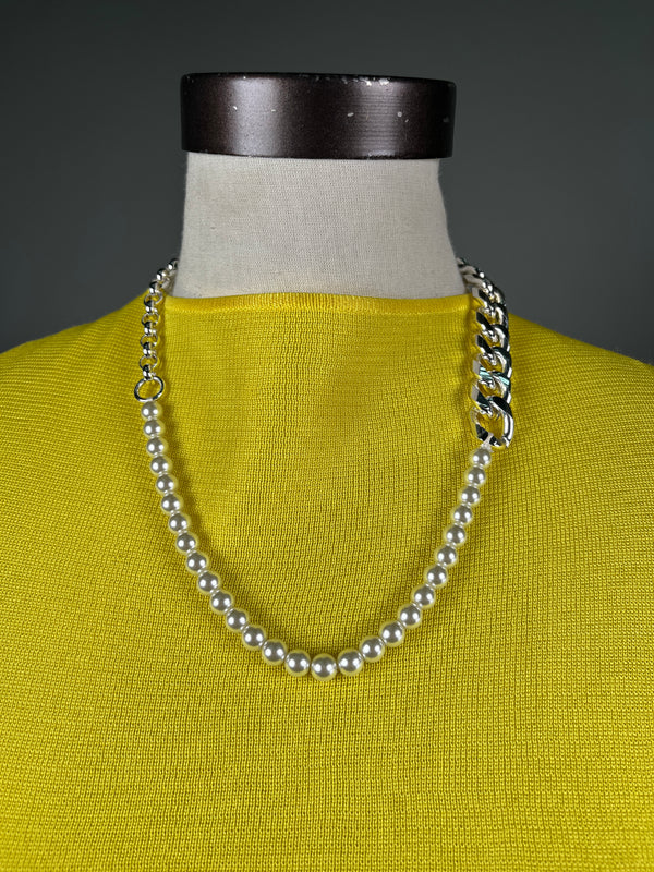 Collar Perla Cadena