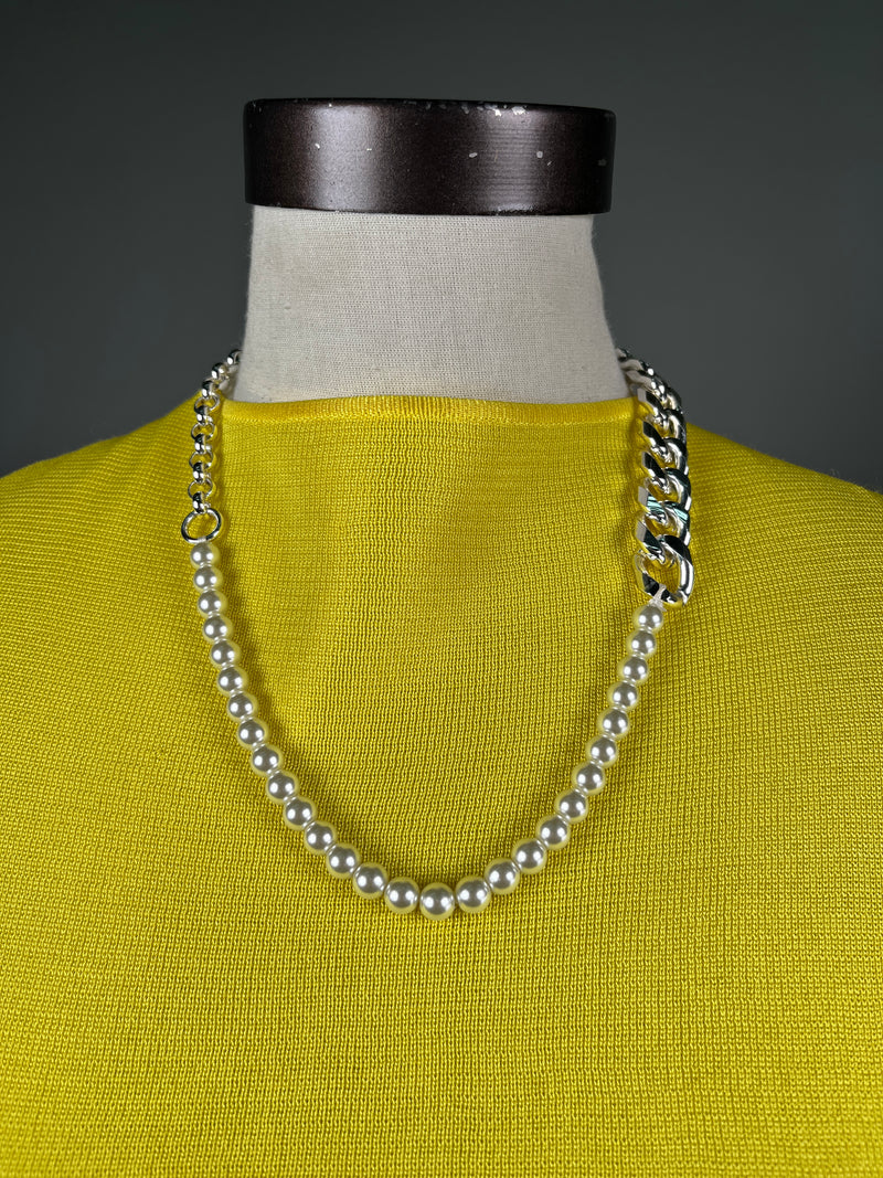 Collar Perla Cadena