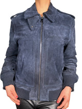 Chaqueta Tipo Bomber Gamuza