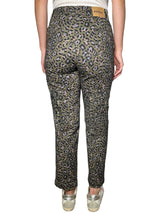 Jeans Animal Print Verde