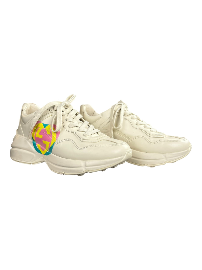 Zapatillas Cuero Beige