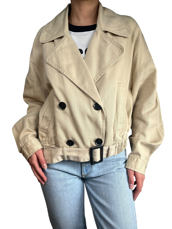 Chaqueta Crema