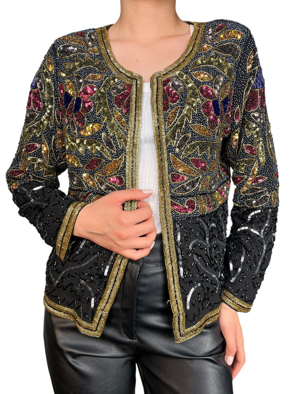 Chaqueta Bordada