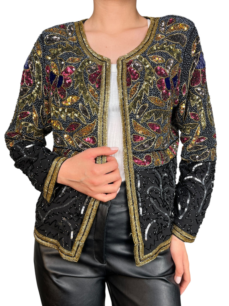 Chaqueta Bordada
