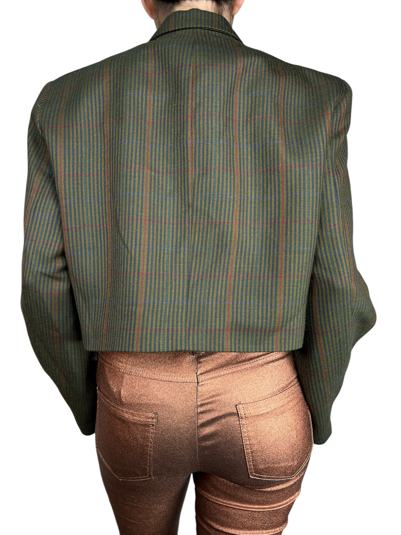 Blazer Rayas Corto