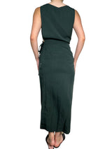 Vestido Maxi Petróleo